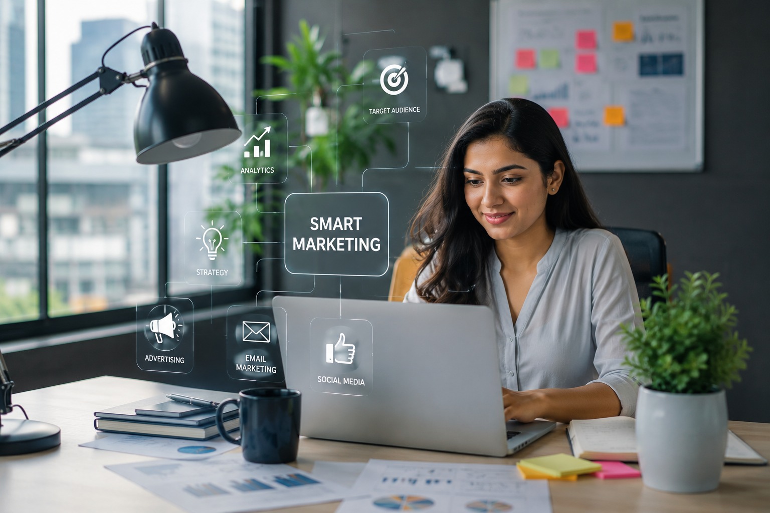 Digital Marketing Growth Graph