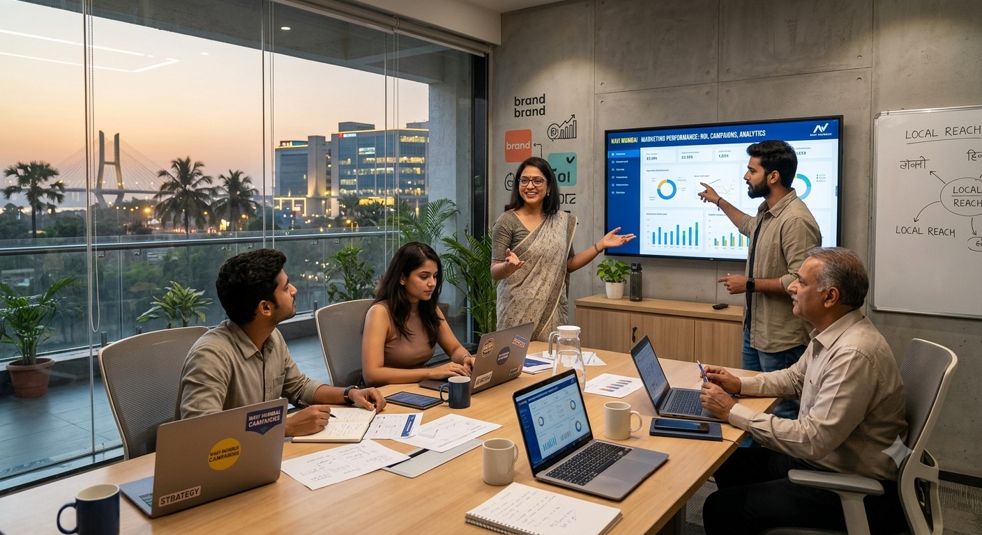 Our Marketing Team Working